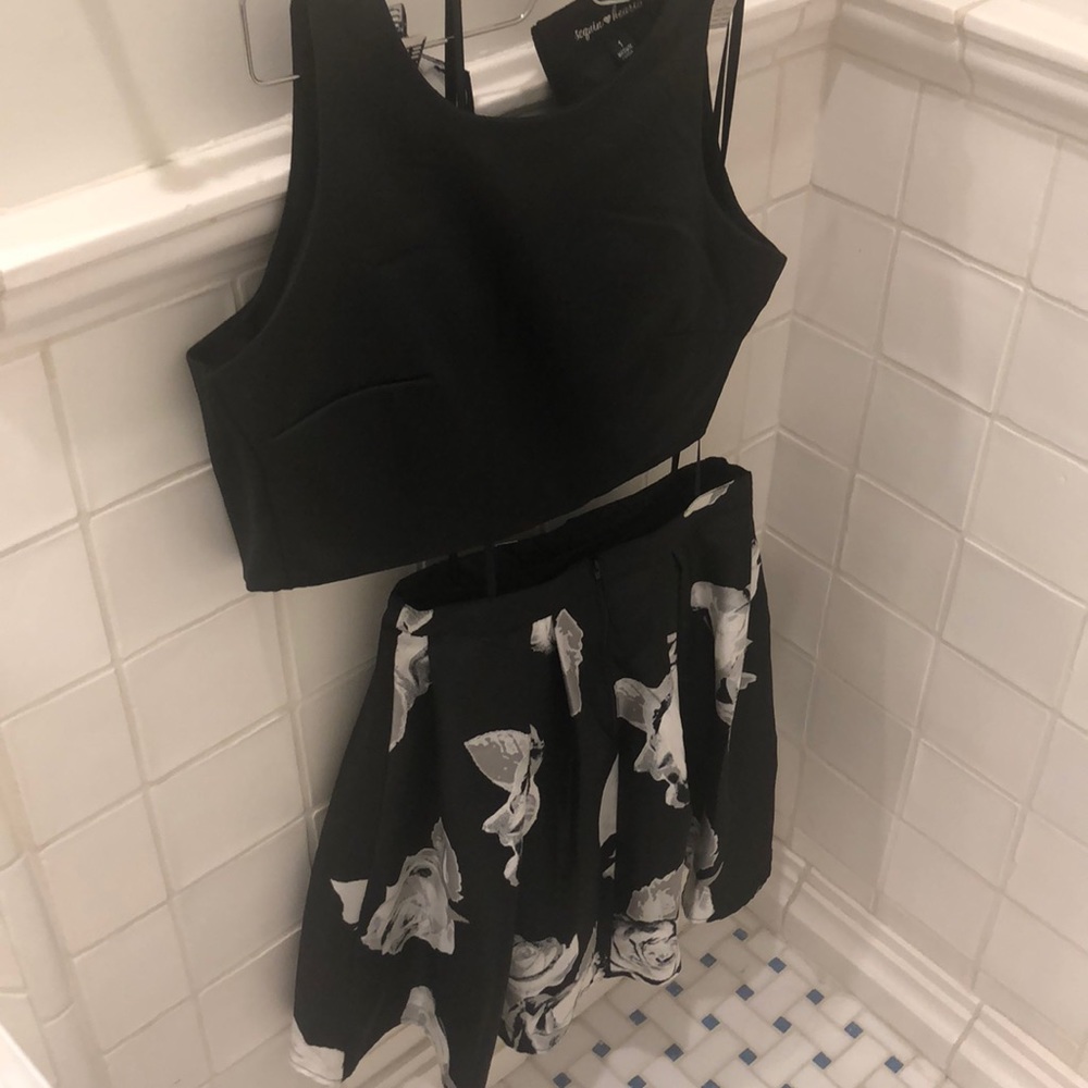 Sequin Hearts Formal 2 Piece Dress